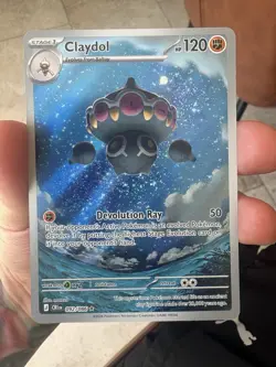 Claydol 92/86 Illustration Rare Pokemon Chaos Rising Pre-Release ME04 NM - Image 1