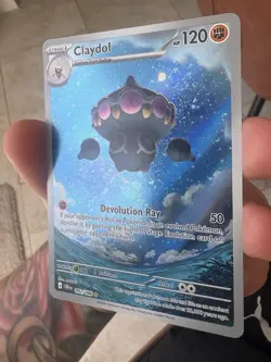 Claydol 92/86 Illustration Rare Pokemon Chaos Rising Pre-Release ME04 NM - Image 2