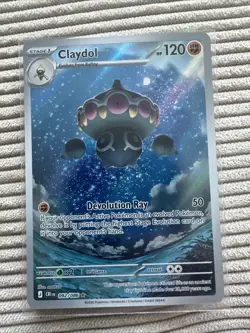 Claydol 92/86 Illustration Rare Pokemon Chaos Rising Pre-Release ME04 NM - Image 1