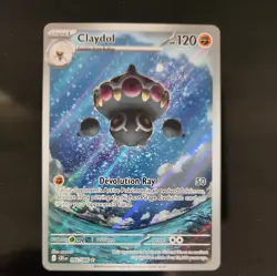 Claydol 92/86 Illustration Rare Pokemon Chaos Rising ME04 NM - Image 1