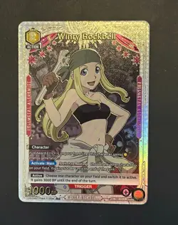 Fullmetal Alchemist Bandai Union Arena Winry Rockbell UE09BT/FMA-1-008 R Foil - Image 1