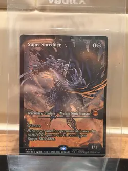 WotC Teenage Mutant Ninja Turtles Super Shredder (Showcase) (MR) (Foil) NM - Image 1
