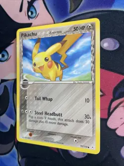 Pikachu 79/110 Holon Phantoms Delta Species Pokemon TCG Card Common 2006 NM - Image 3