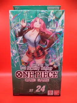 One Piece TCG Green Jewerly Bonney Starter Deck ST-24 English - Image 1