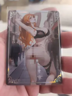 Liquid Fantasy CCG Nami Waifu CCG Karte In Top Zustand One Piece Waifu Card - Image 1