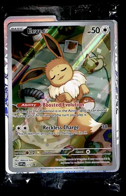 SEALED Eevee Promo SVP 173, NM Pokemon Card - Image 1