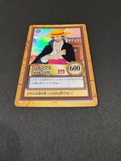 Shanks - C14 Holo Foil - One Piece Carddass Hyper Battle card (1999 Japan) EX - Image 4