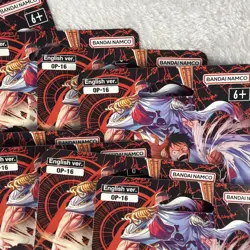 One Piece TCG English OP-16 The Time of Battle Booster Sleeved Pack x8 - Image 5