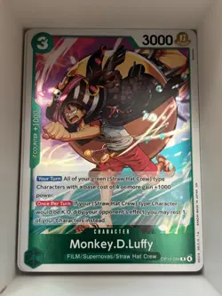 OP14-034 Monkey.D.Luffy English R One Piece TCG Card Game - Image 1