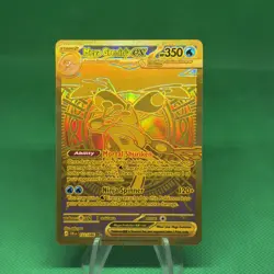 Pokemon TCG Chaos Rising Mega Greninja EX 122/086 Mega Hyper Rare Gold - Image 1