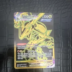 Pokemon TCG beautiful Rayquaza VMAX TG29/TG30 Silver Tempest - Image 1
