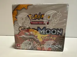 Pokemon Sun And Moon Base Set Booster Box NEW Sealed - Image 1