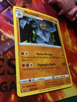 Machamp SWSH053 PROMO SW&SH Champion's Path Pokemon TCG NM / M RARE HOLO - Image 1