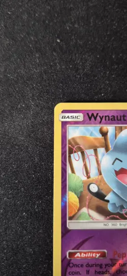 Pokemon Wynaut 77/236 Unified Minds Reverse Holo Uncommon TCG Card 2019 - Image 3