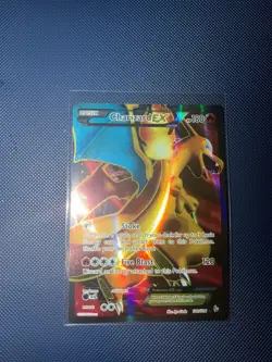 Charizard EX - 100/106 - Pokemon Flashfire XY Full Art Ultra Rare Card Damaged - Image 1