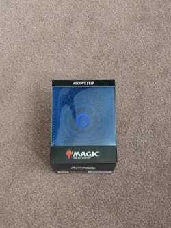 Mana 7 Island Ultra PRO Deck Box Alcove Flip - Card 100 Storage Holder MTG Magic - Image 1