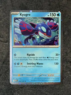 KYOGRE COSMOS HOLO W/ SWIRL! 034/132 MISCELLANEOUS CARDS & PRODUCTS | HOLO | NM - Image 1