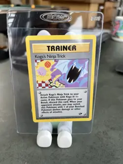 Koga's Ninja Trick | 115/132 | Gym Challenge 2000 | Regular | Unlimited | Card - Image 1