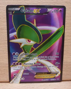 Pokemon TCG Gallade EX Full Art Ultra Rare Card Roaring Skies 99/108 NM - Image 1