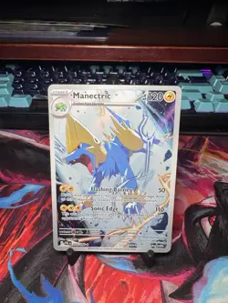 Manectric 089/084 IR Pitch Black English Unreleased Pokemon Card - Image 1