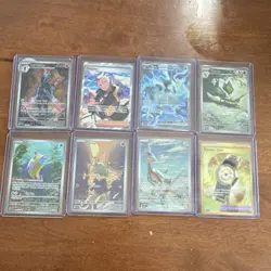 Pokemon TCG Surging Sparks 8 Card Lot Ceruledge Drayton Black Kyurem ex FA Holo - Image 1