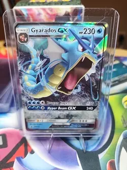 Gyarados GX SM212 English Pokemon Card Near Mint NM - Image 1