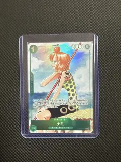 Nami Promo EB02-017 Japanese ONE PIECE Card 3rd ANNIVERSARY - Image 1