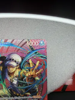 One Piece Trafalgar Law OP13-031 SP English Alt Art 💎 BGS BLU Chase Card - Image 4