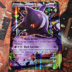 Gengar EX 034/119 Jumbo Oversized Card Pokemon See Photos - Image 1