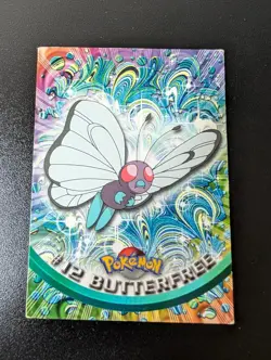 Butterfree #12 Topps Trading Cards Series 1 Pokemon Moderately Played - Image 1