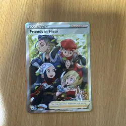 Pokemon Card Friends in Hisui 148/159 Crown Zenith Full Art Ultra Rare NM - Image 1