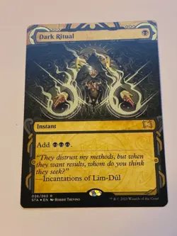 MTG English Dark Ritual (Foil Etched) NM Strixhaven Mystical Archive - Image 1