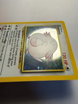 Pokemon TCG Base Set Chansey Card 3/102 Holo - Image 5