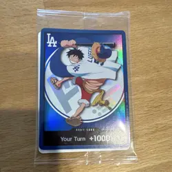 Bandai One Piece CCG Monkey D. Luffy Don!! Card Promo Foil Promotion Cards - Image 1