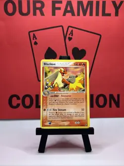 Blaziken 3/109 Ruby & Sapphire Non Holo Pokemon Card - Image 1