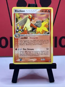 Blaziken 3/109 Ruby & Sapphire Non Holo Pokemon Card - Image 2