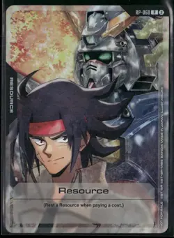 Resource RP-060 Promo Kasshu Domon - Gundam Card Game Promo - Image 1