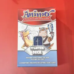 #12 Animo Living Deck Bible Verse Game Starter Deck Series 1 58 Cards English - Image 1
