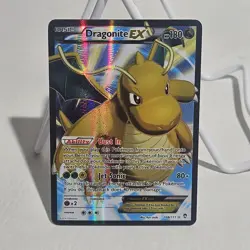 Dragonite EX 108/111 Furious Fists Full Art Holo Ultra Rare Pokemon Card LP - Image 1