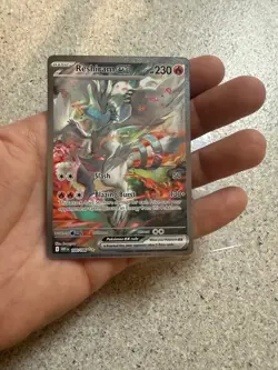 Pokemon TCG White Flare: Reshiram EX Card 166/086 Sir Near Mint Condition - Image 2