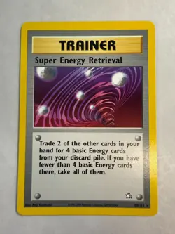 [1995] Pokemon Card TCG | TRAINER Super Energy Retrieval #89/111 Neo Genesis |. - Image 1