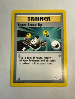 [1995] Pokemon Card TCG | TRAINER Super Scoop Up #98/111 Neo Genesis |. - Image 1