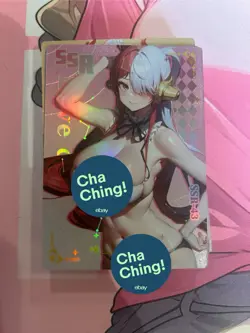 WAIFU Love Diary SSR 43 Uta Rare card. Goddess Story Sexy Anime Girl - Image 1