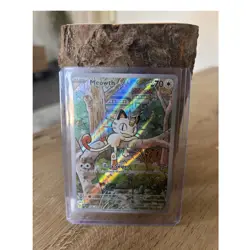Pokemon Meowth 106/094 Me02: Phantasmal Flames Holo Illustration Rare 70 HP Card - Image 1