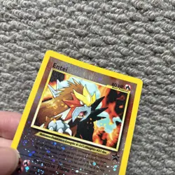 Entei Promo Pokemon Card #34 WOTC Black Star Promo - Image 5