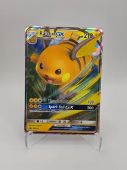 Raichu GX SM213 - SM Black Star Promo - Pokemon Card - Near Mint - Image 1