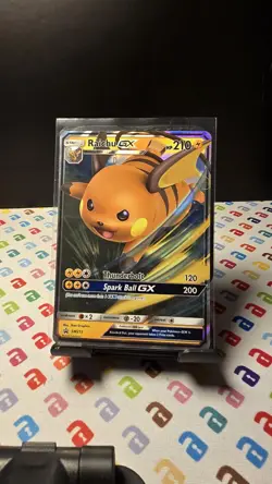 Raichu GX SM213 - SM Black Star Promo - Pokemon Card - Near Mint - Image 1