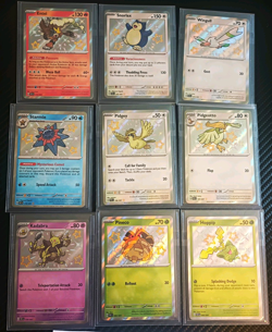 Shiny Rare - Paldean Fates - 9 Card Pokemon Lot - Image 1