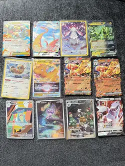 12x Pokemon TCG Cards - NM Illustration Rare & Full Art Card Lot - Image 1