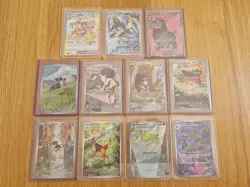 11 Pokemon Secret Rare Card Job Lot | Scarlet & Violet + Mega Evolution | NM - Image 1